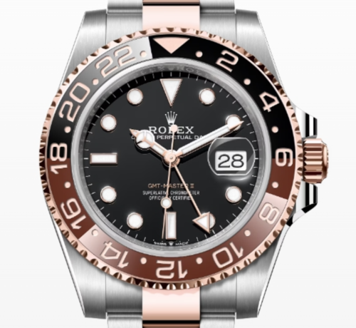 [CLEAN공장] 로렉스 GMT-마스터 [로즈골드콤비오이스터] [블랙,레드] [루트비어] [40mm]