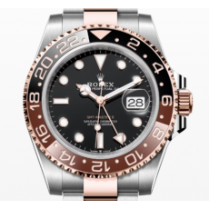 [CLEAN공장] 로렉스 GMT-마스터 [로즈골드콤비오이스터] [블랙,레드] [루트비어] [40mm]