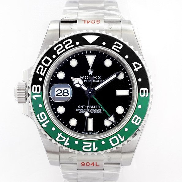 [EW공장] 로렉스 GMT-마스터 [그린,블랙] [왼손용] [스프라이트] [3285무브먼트] [40mm]